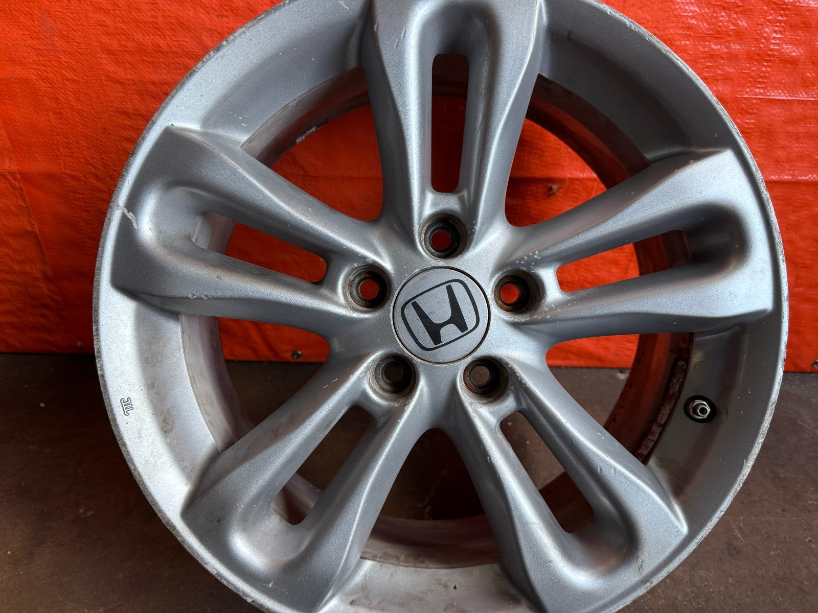 06 11 HONDA CIVIC SI   FACTORY 5 SPOKE 17 INCH WHEEL RIM   OEM GENUINE OE 306 17