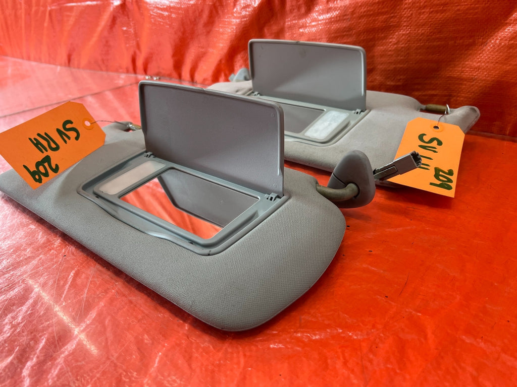 04 05 ACURA TSX   LEFT AND RIGHT SUN VISORS PAIR SET   OEM FACTORY OE #2094