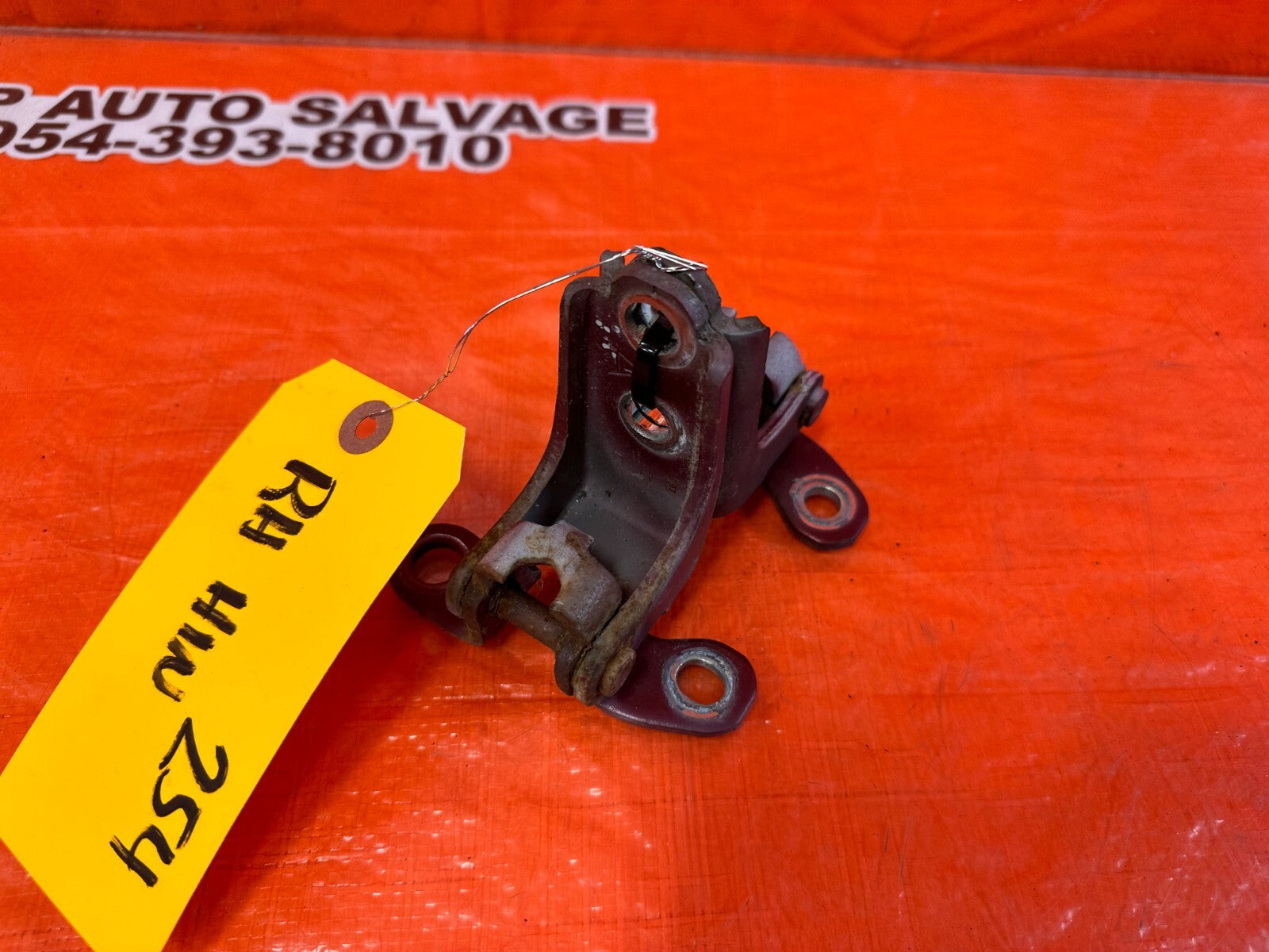 02 06 ACURA RSX   PASSENGER RIGHT FRONT DOOR HINGE SET UPPER LOWER   OEM #2542