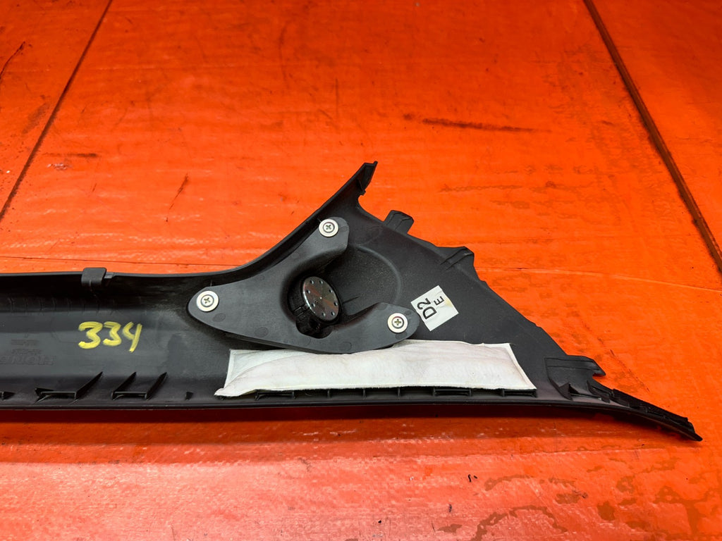 13 15 HONDA CIVIC SI 4D 2.4L LEFT DRIVER A PILLAR TRIM W/ TWEETER SPEAKER OEM 338