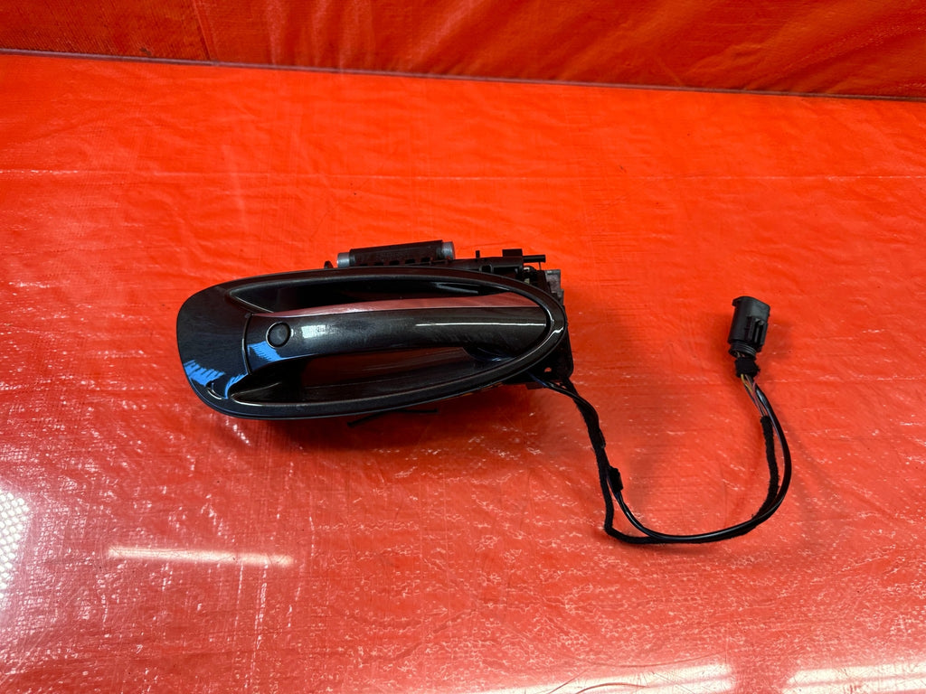 10 16 PORSCHE PANAMERA PASSENGER RIGHT REAR EXTERIOR DOOR HANDLE OEM FACTORY #650