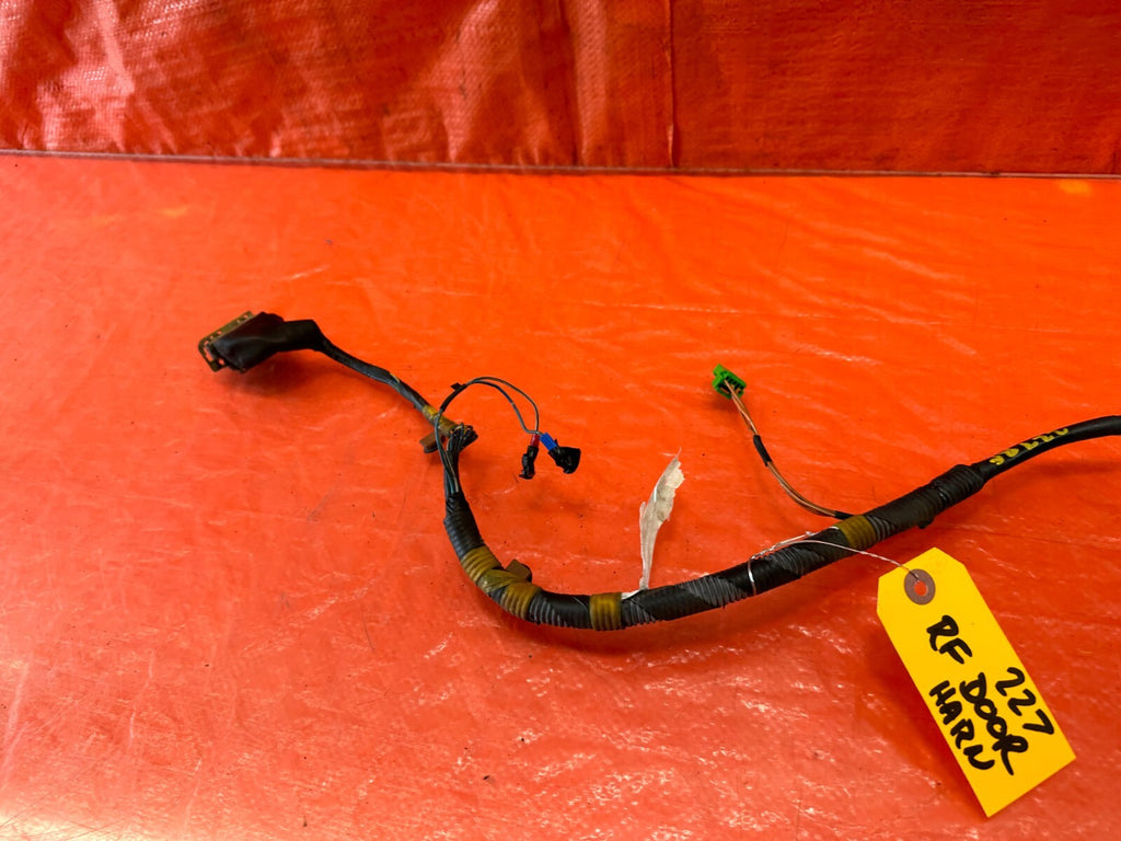93 94 HONDA DEL SOL SI   RIGHT FRONT DOOR WIRING HARNESS WIRE LOOM OEM 2273