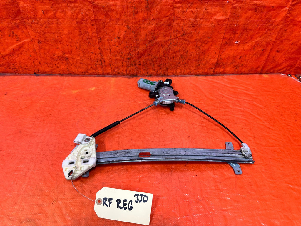 04 08 ACURA TSX   PASSENGER RIGHT FRONT   WINDOW REGULATOR W/ MOTOR   OEM #3300