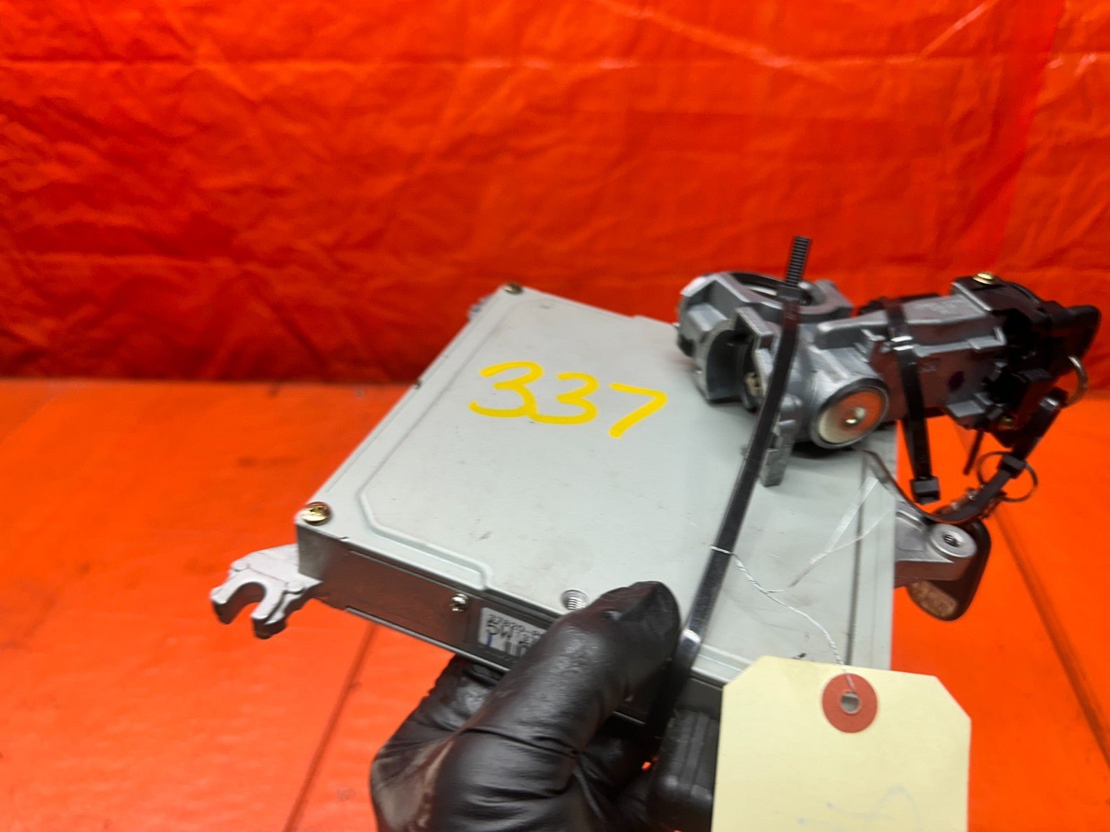 00 03 HONDA S2000 AP1 ECU ENGINE COMPUTER IMMOBILIZER IGNITION KEY 37820 PCX A017