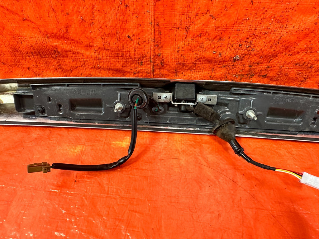 09 15 INFINITI G37 Q60 CONVERTIBLE REAR TRUNK LID LINER TRIM PANEL W/ CAMERA 3299