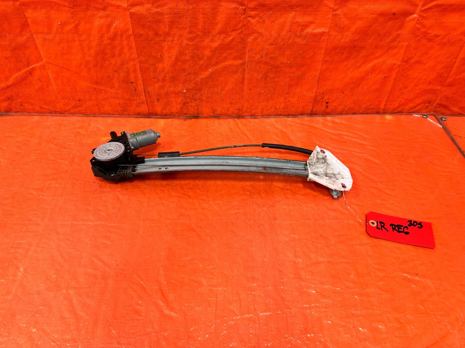 09 14 ACURA TSX   DRIVER LEFT REAR   WINDOW REGULATOR W/ MOTOR   OEM #3050