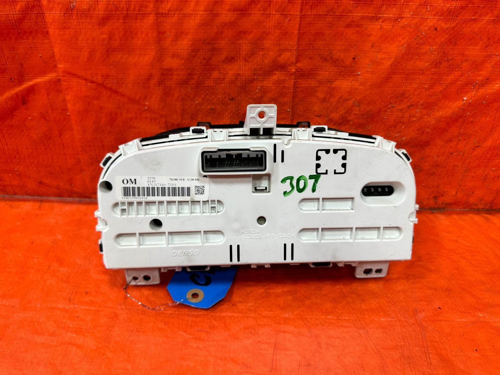 07 11 HONDA CIVIC SI   INSTRUMENT GAUGE CLUSTER TACHOMETER   OEM #3073