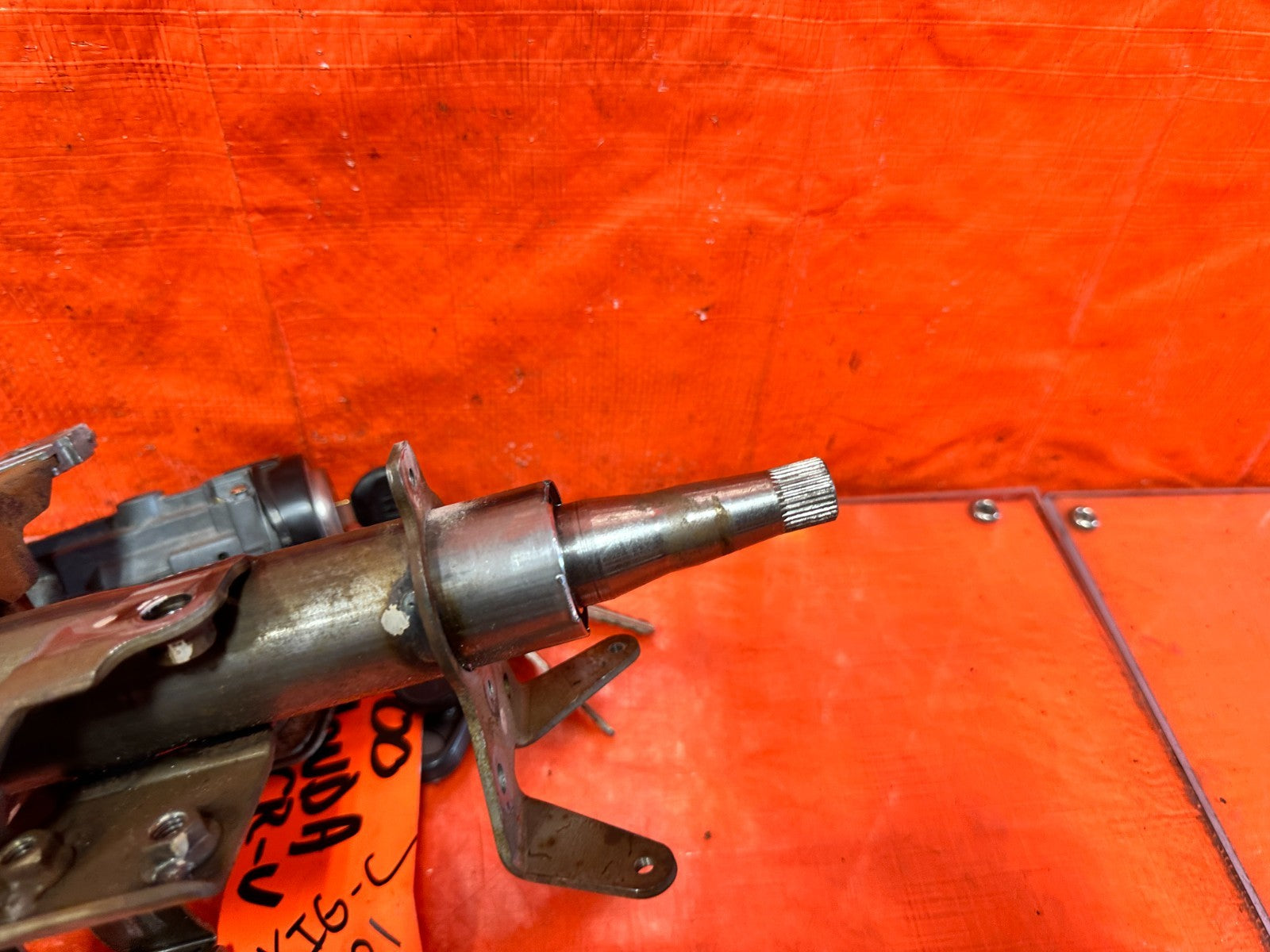 98 01 HONDA CR V CRV   KEY & IGNITION SWITCH STEERING COLUMN   OEM #3019