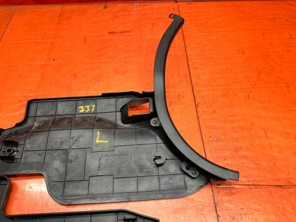 00-09 HONDA S2000 AP1 AP2 DRIVER PASSENGER FOOTWELL KICK PANELS OEM #33713