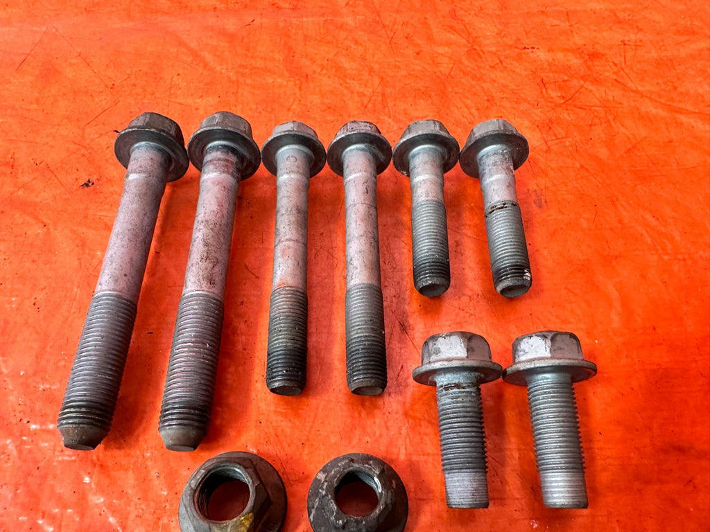 16 24 INFINITI Q50   POWER STEERING RACK BOLTS BRACKETS HARDWARE   OEM #3144