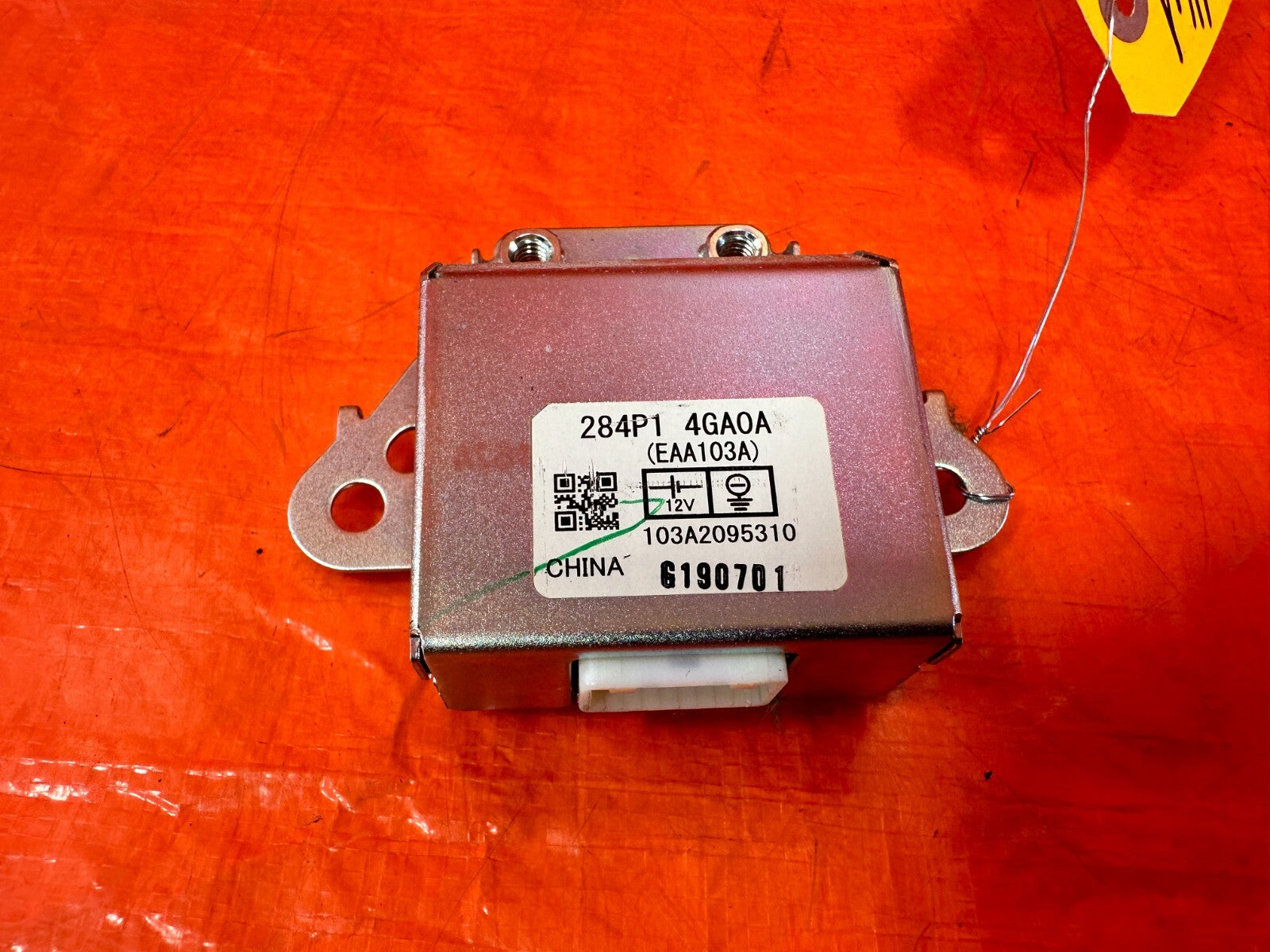 14 19 INFINITI Q50   SPEAKER WARNING CONTROL MODULE   OEM FACTORY #2961