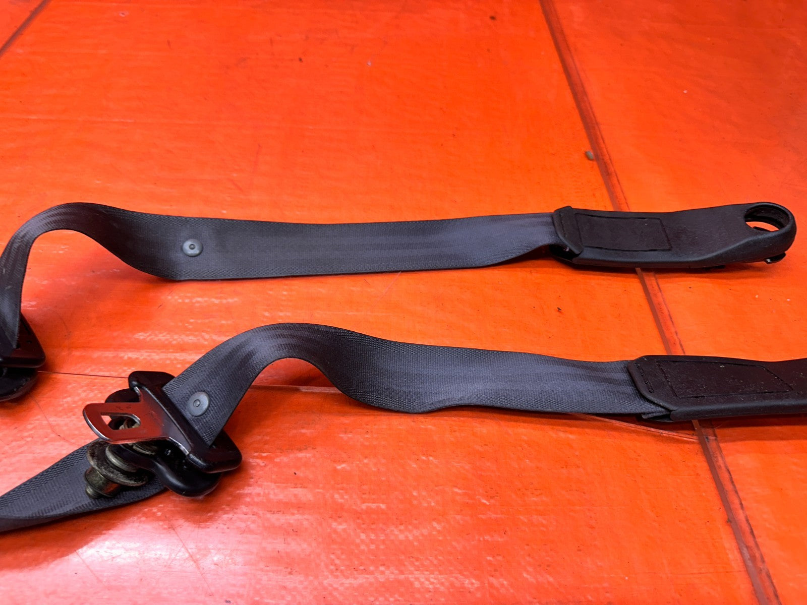 97 01 HONDA PRELUDE 2.2L DRIVER PASSENGER FRONT SEAT BELTS RETRACTOR OEM #3356
