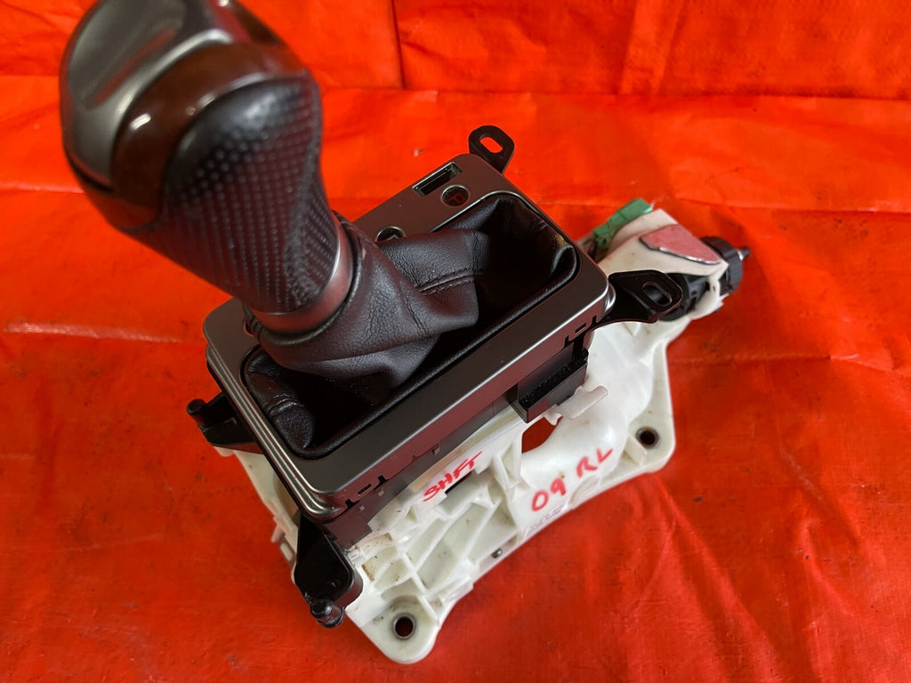09 12 ACURA RL   FLOOR GROUND SHIFTER SELECTOR   100% COMPLETE   OEM OE FACTORY3