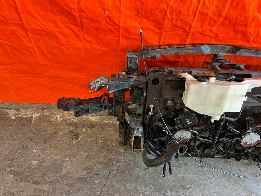 09 12 INFINITI FX50 FX35   RADIATOR SUPPORT W/ RADIATOR CONDENSER + MORE OEM 11610