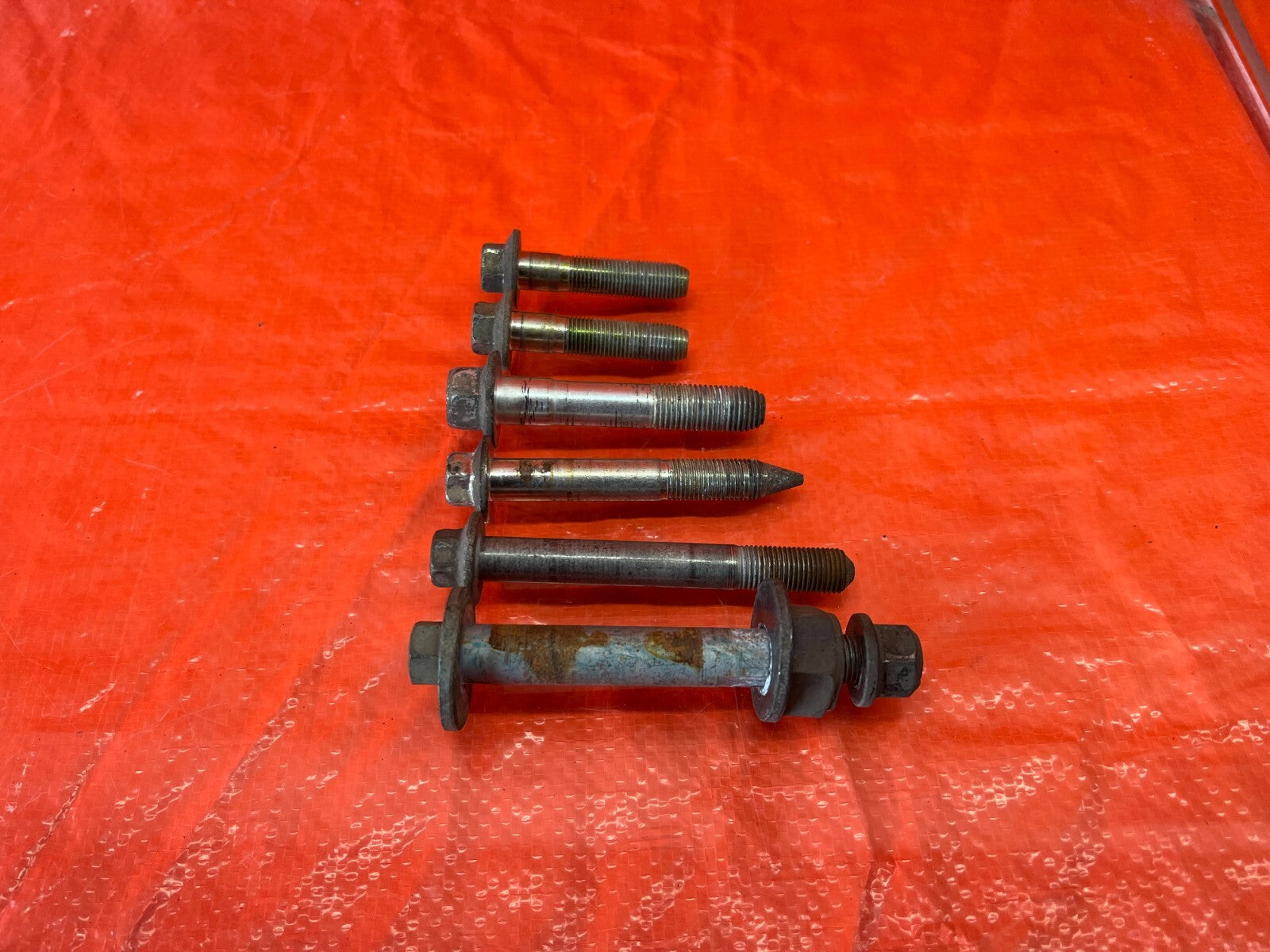 06 11 HONDA CIVIC SI REAR LOWER CONTROL / TRAILING ARM TO CHASSIS BOLTS OEM #1357