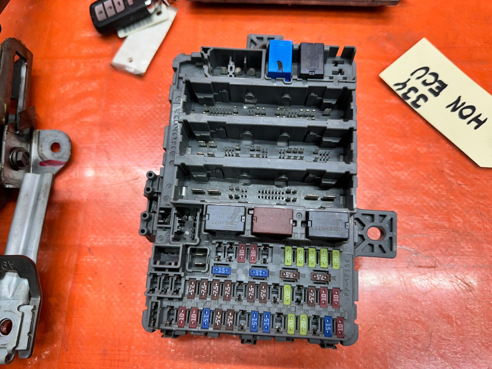 13 15 HONDA CIVIC SI 2.4L ECU FUSE BOX IGNITION SWITCH IMMOBILIZER KEY SET 33411