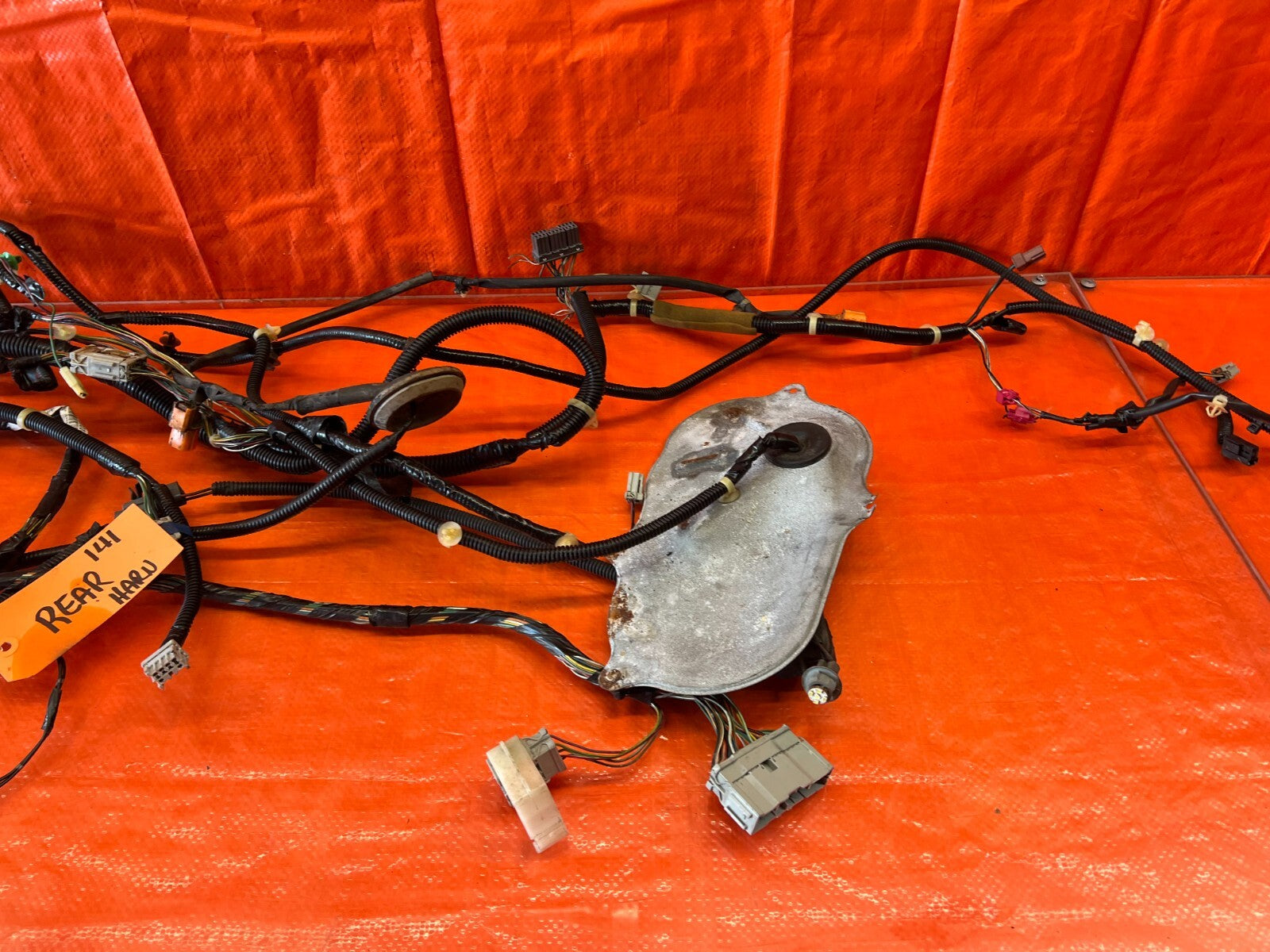 99 01 HONDA PRELUDE BASE INTERIOR FLOOR WIRING HARNESS WIRE LOOM LEFT SIDE #1414