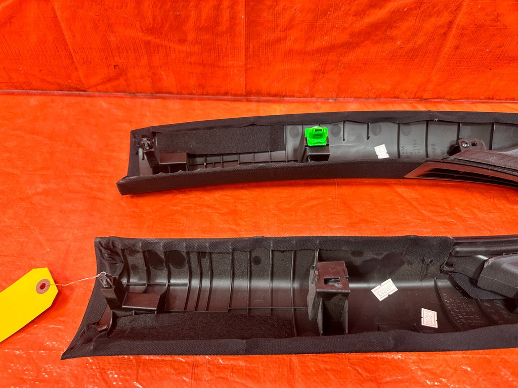 17 20 INFINITI Q60   LEFT & RIGHT A PILLARS   BLACK   OEM FACTORY #28910