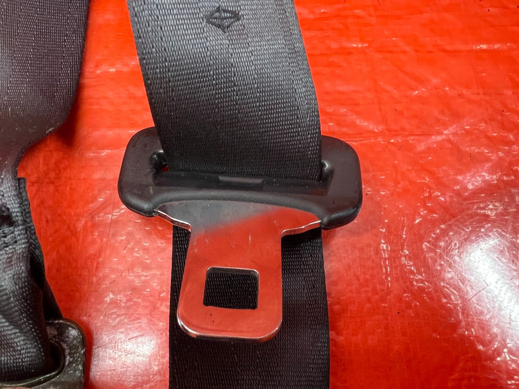 04 08 ACURA TSX   REAR SEAT BELT SET   LEFT & RIGHT SEAT BELTS   BLACK OEM #2098