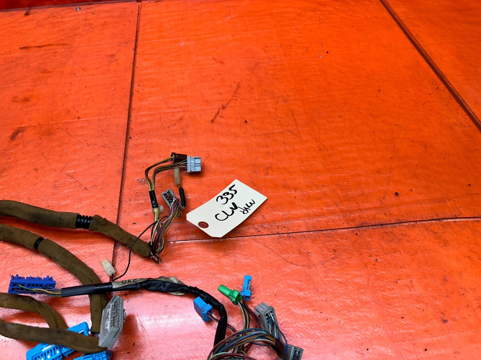 97 01 HONDA PRELUDE 2.2L MANUAL INSTRUMENT GAUGE CLUSTER WIRING HARNESS #33513