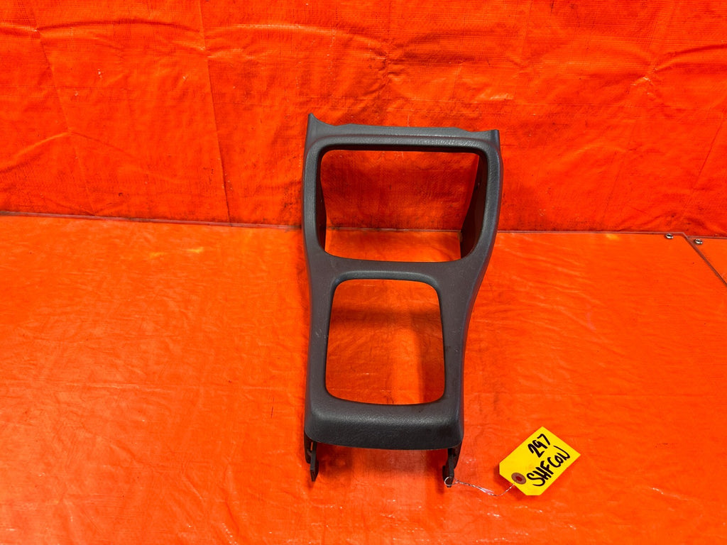 96 00 HONDA CIVIC   SHIFTER CENTER CONSOLE TRIM BEZEL   GRAY COLOR   OEM #2971