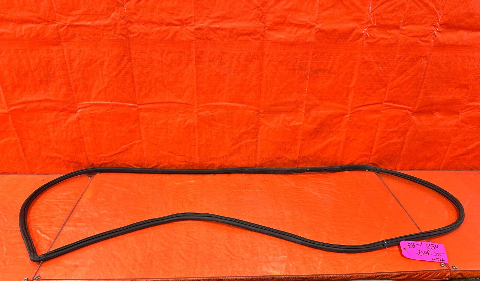 96 00 HONDA CIVIC COUPE & HATCH   RIGHT DOOR WEATHER STRIP TRIM SEAL GASKET #2840