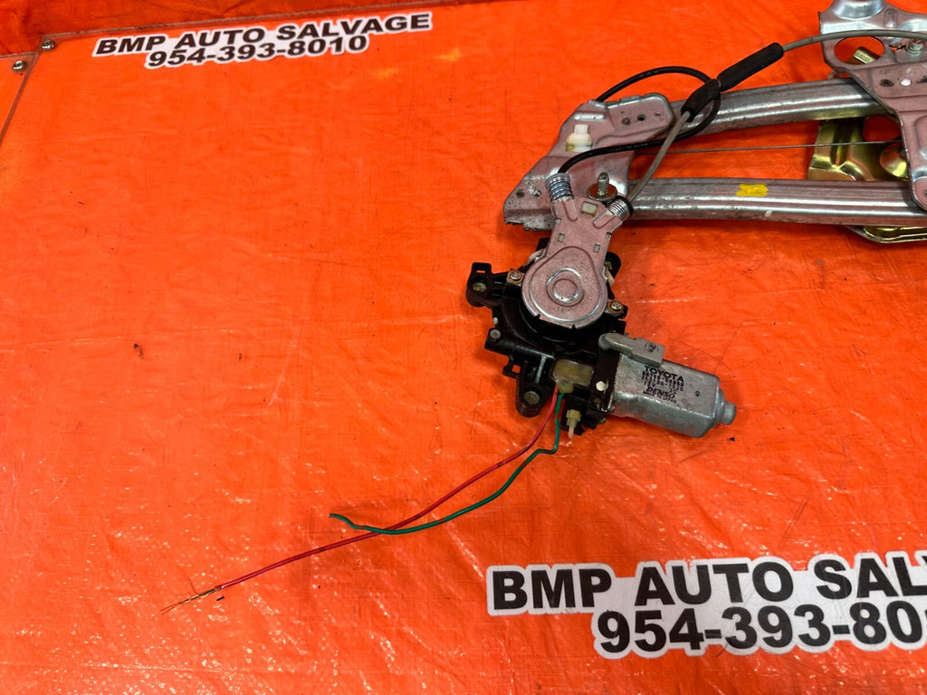02 05 LEXUS SC430   DRIVER LEFT REAR WINDOW REGULATOR   OEM FACTORY #26112
