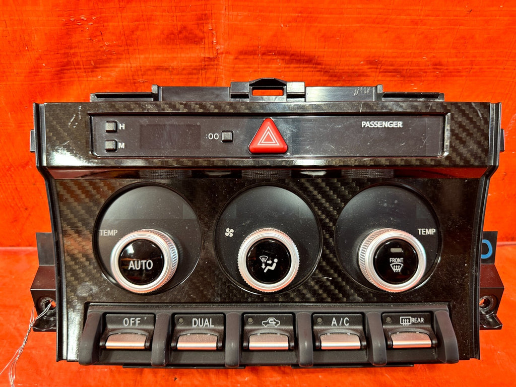 2020 20 SUBARU BRZ   HVAC AIR CONDITIONING AC HEATER CLIMATE CONTROL   OEM #2922