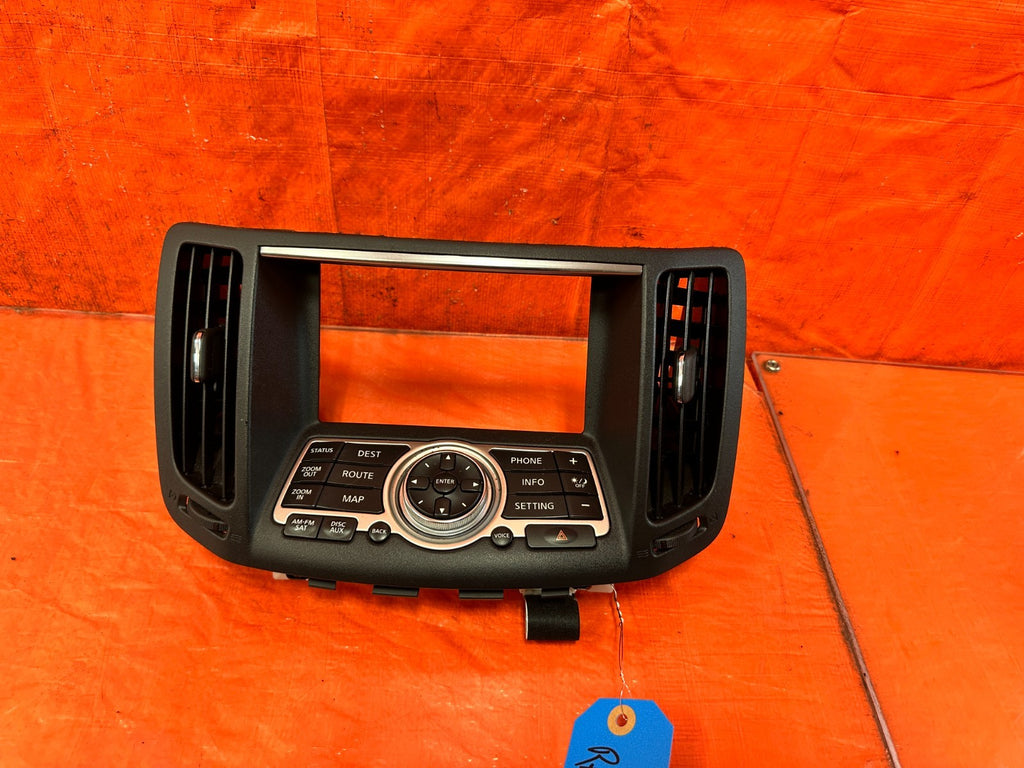 08 09 INFINITI G37 2D COUPE   NAVIGATION CONTROL MODULE W/ BEZEL   OEM #3200