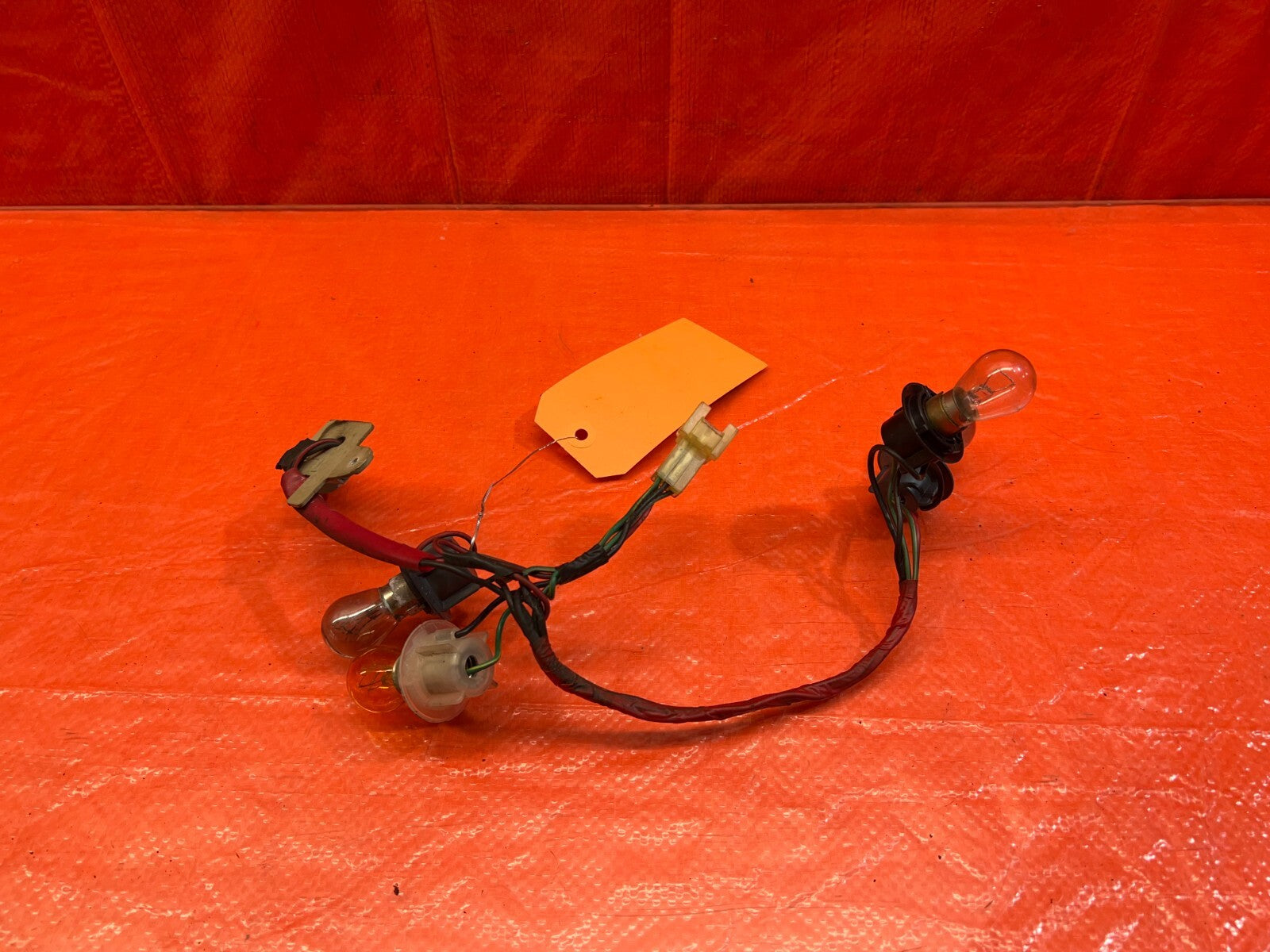 90 91 ACURA INTEGRA 2D RIGHT TAIL LIGHT LAMP WIRING HARNESS WIRE LOOM   OEM 1549