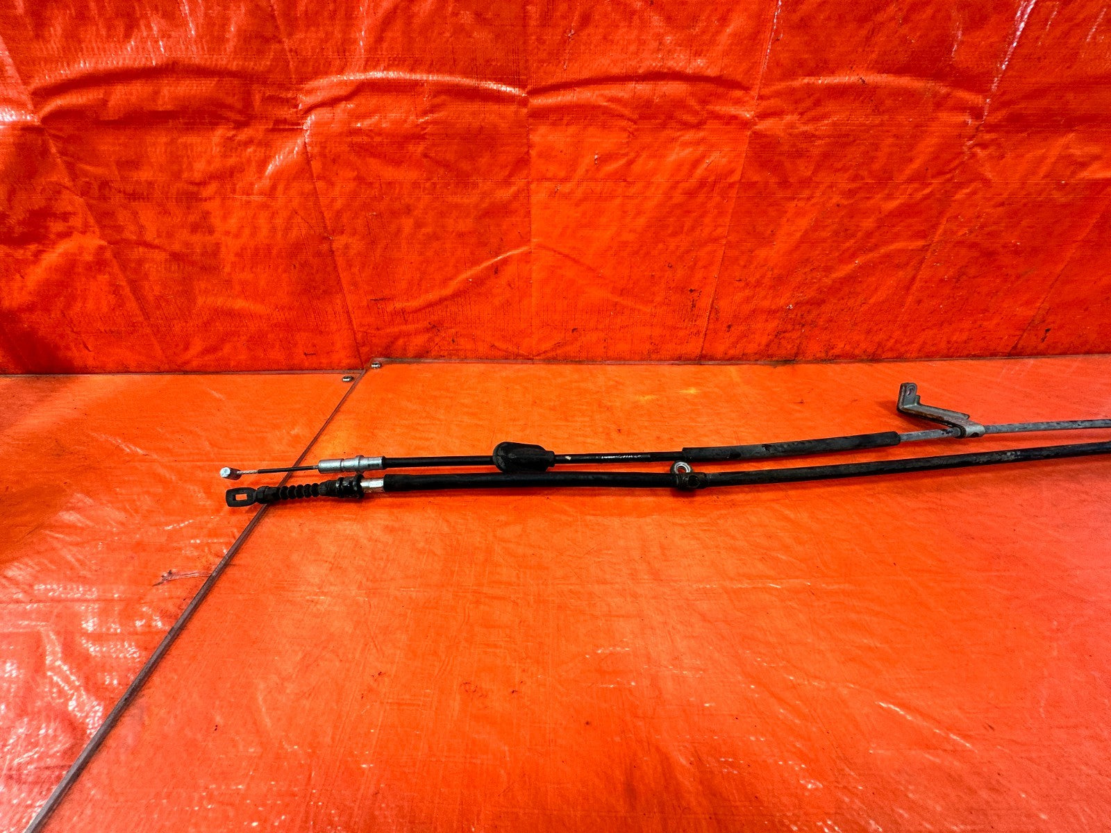 04 08 ACURA TSX   EMERGENCY PARKING BRAKE CABLE SET CABLES LEFT RIGHT   OEM #3045