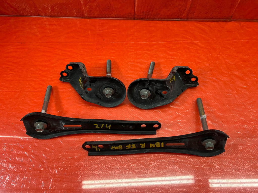 19 20 HONDA ACCORD SPORT   REAR SUB FRAME MOUNTING BRACKET SET BRACKETS OEM #1848