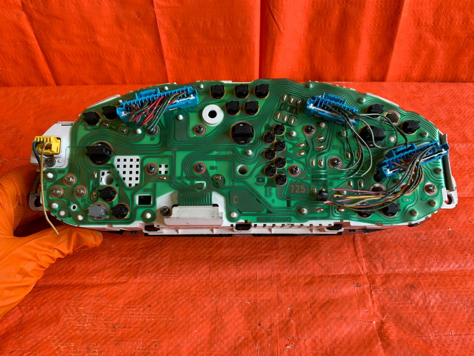 OEM 1997 97 ACURA INTEGRA SEDAN AUTOMATIC INSTRUMENT GAUGE CLUSTER 157K MILES6
