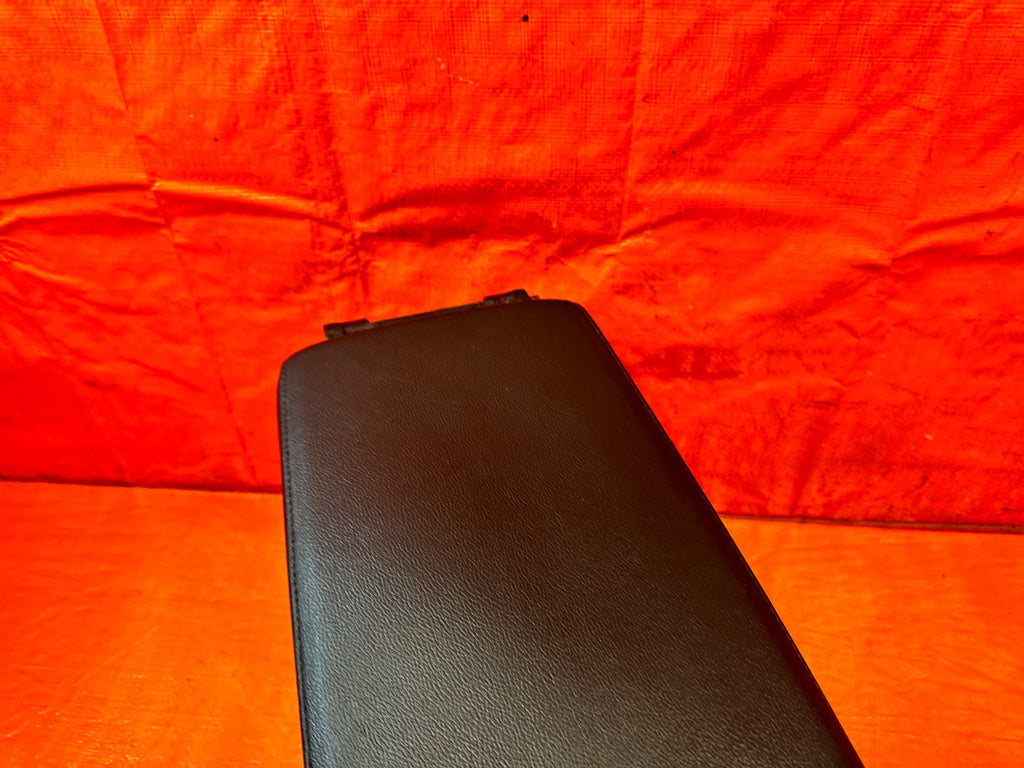 18 22 HONDA ACCORD   BLACK LEATHER ARM REST CENTER CONSOLE STORAGE OEM #3248