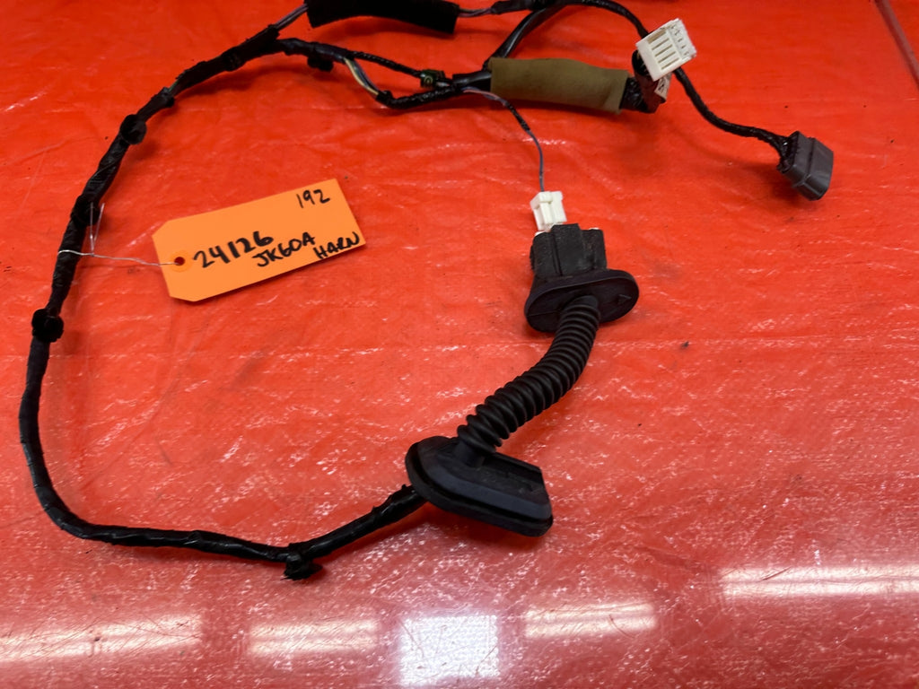 2008 INFINITI G35 X SEDAN PASSENGER RIGHT REAR DOOR WIRING HARNESS WIRE LOOM 1928