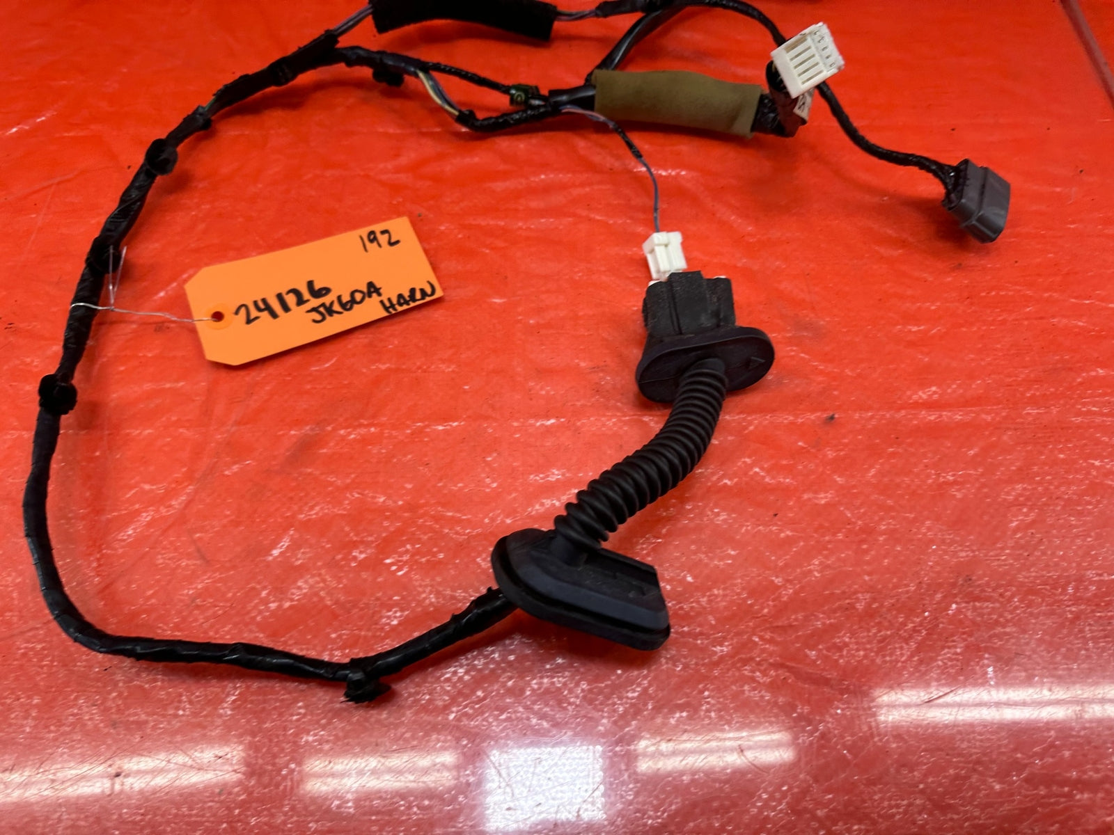2008 INFINITI G35 X SEDAN PASSENGER RIGHT REAR DOOR WIRING HARNESS WIRE LOOM 1928
