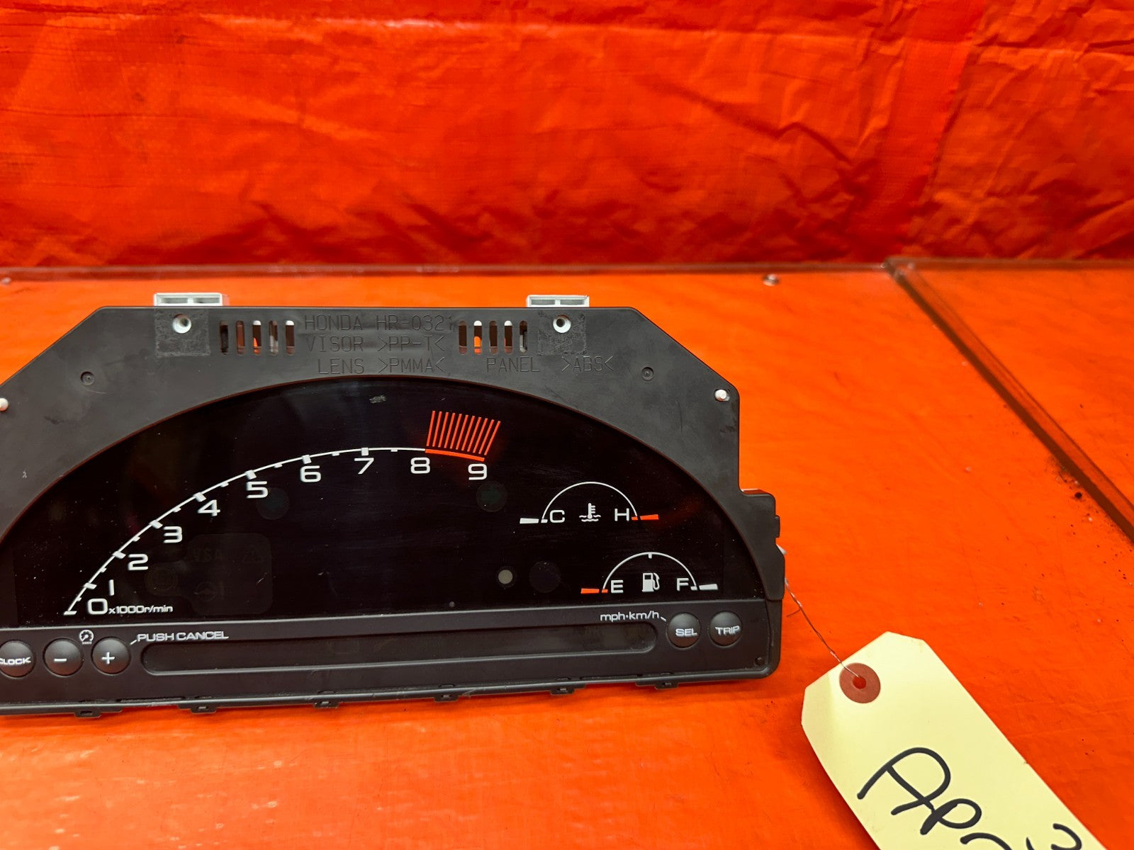 04 05 HONDA S2000 AP2 V1 2.2L INSTRUMENT GAUGE CLUSTER SPEEDOMETER TACHOMETER8