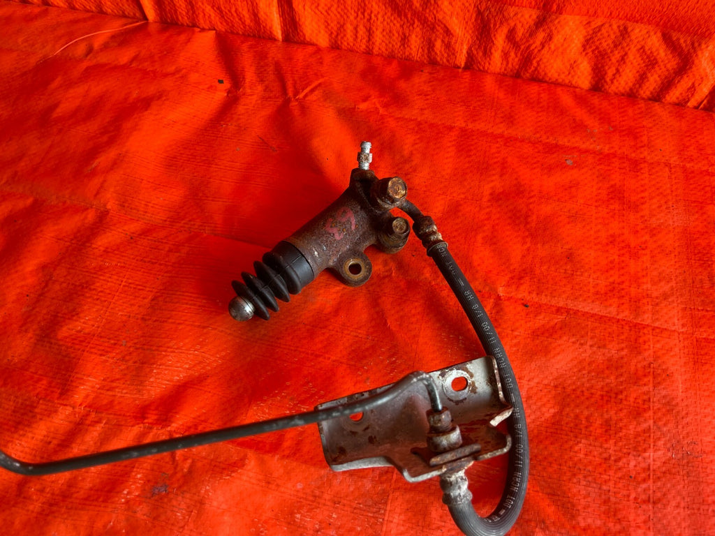 00 03 HONDA S2000 AP1 CLUTCH MASTER CYLINDER SLAVE CYLINDER & ALL LINES OEM #633