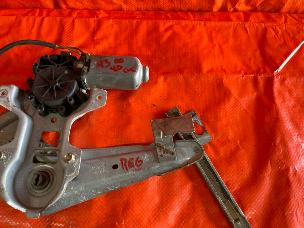 96 00 HONDA CIVIC 4D SEDAN   DRIVER LEFT REAR   WINDOW REGULATOR W/ MOTOR   OEM5