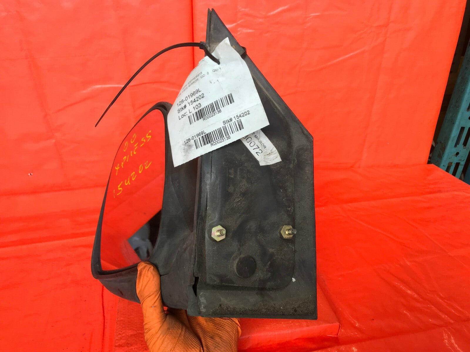 OEM 2000 2001 2002 CHEVROLET EXPRESS VAN DRIVER LEFT SIDE VIEW MIRROR MANUAL5