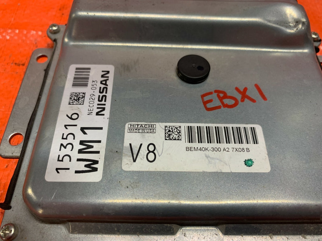 OEM 2018 NISSAN ALTIMA SL 2.5L   ENGINE COMPUTER ECU ECM EBX BEM40K 300 A2 1