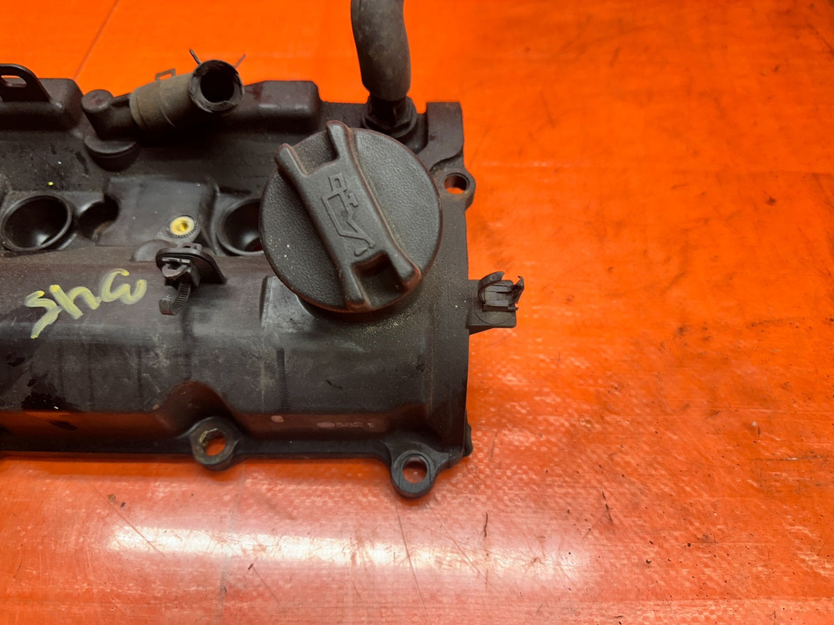 14-15 INFINITI Q50 3.7L AWD VQ37VHR PASSENGER RIGHT ENGINE VALVE COVER OIL FILLE4