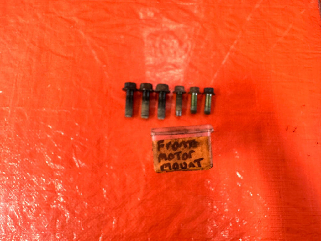 09 14 ACURA TSX   FRONT ENGINE MOTOR MOUNT BOLTS HARDWARE   OEM #2790