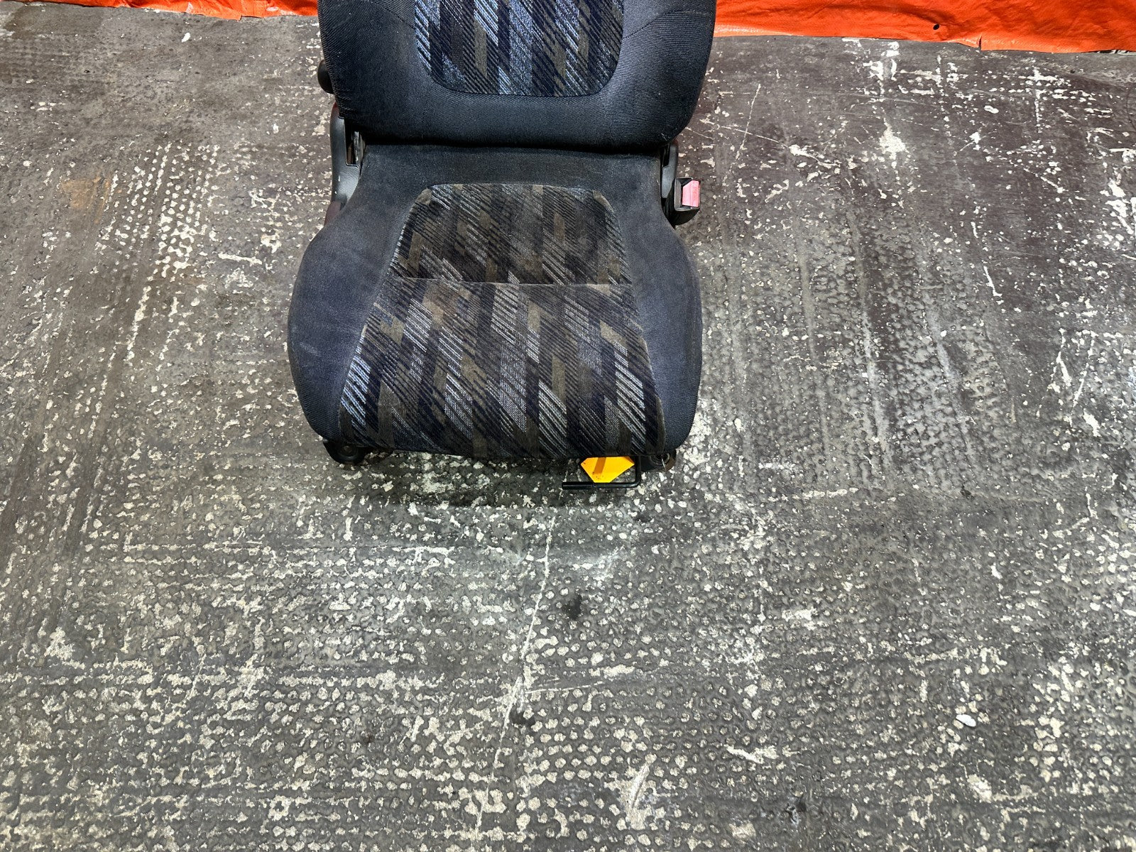 94-01 ACURA INTEGRA BLUE CONFETTI RIGHT PASSENGER FRONT SEAT OEM #CONFETTI4