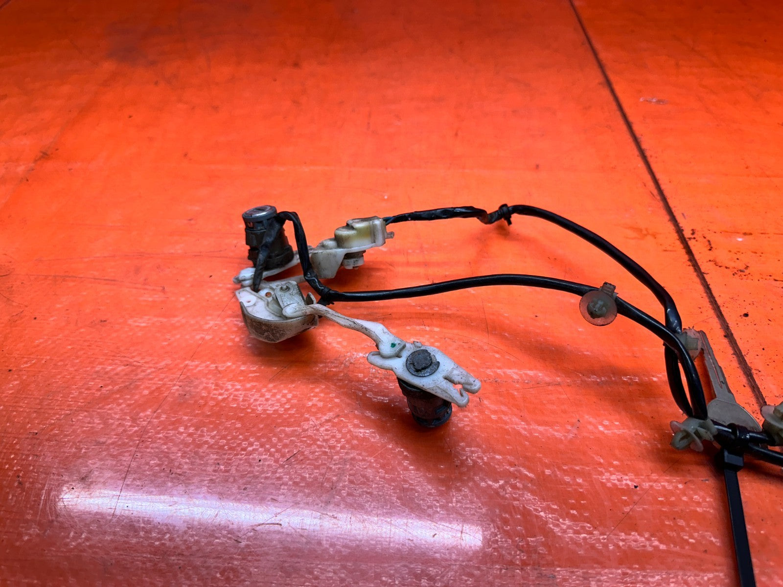 94 01 ACURA INTEGRA LOCK CYLINDER SET KEYS DOORS GLOVE BOX TRUNK OEM #3317