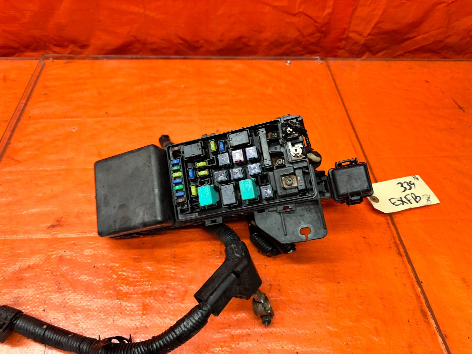 04-05 ACURA TSX 2.4L ENGINE BAY UNDERHOOD FUSE BOX BLOCK OEM #3399