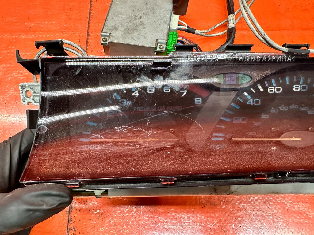 92 96 HONDA PRELUDE DIGITAL GAUGE SPEEDO CLUSTER OEM #332 78101 SS. A3006