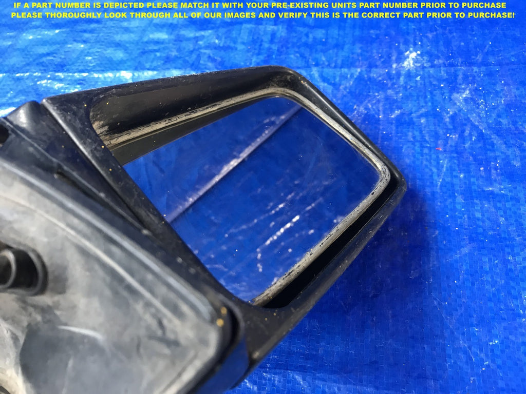 OEM 1984 1985 HONDA ACCORD DRIVER LEFT SIDE VIEW MIRROR 6