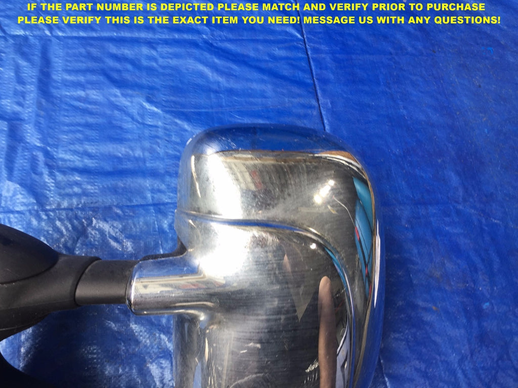 OEM 1999 2000 2001 2002 2003 2004 FORD F250 F350 DRIVER LEFT SIDE VIEW MIRROR #42