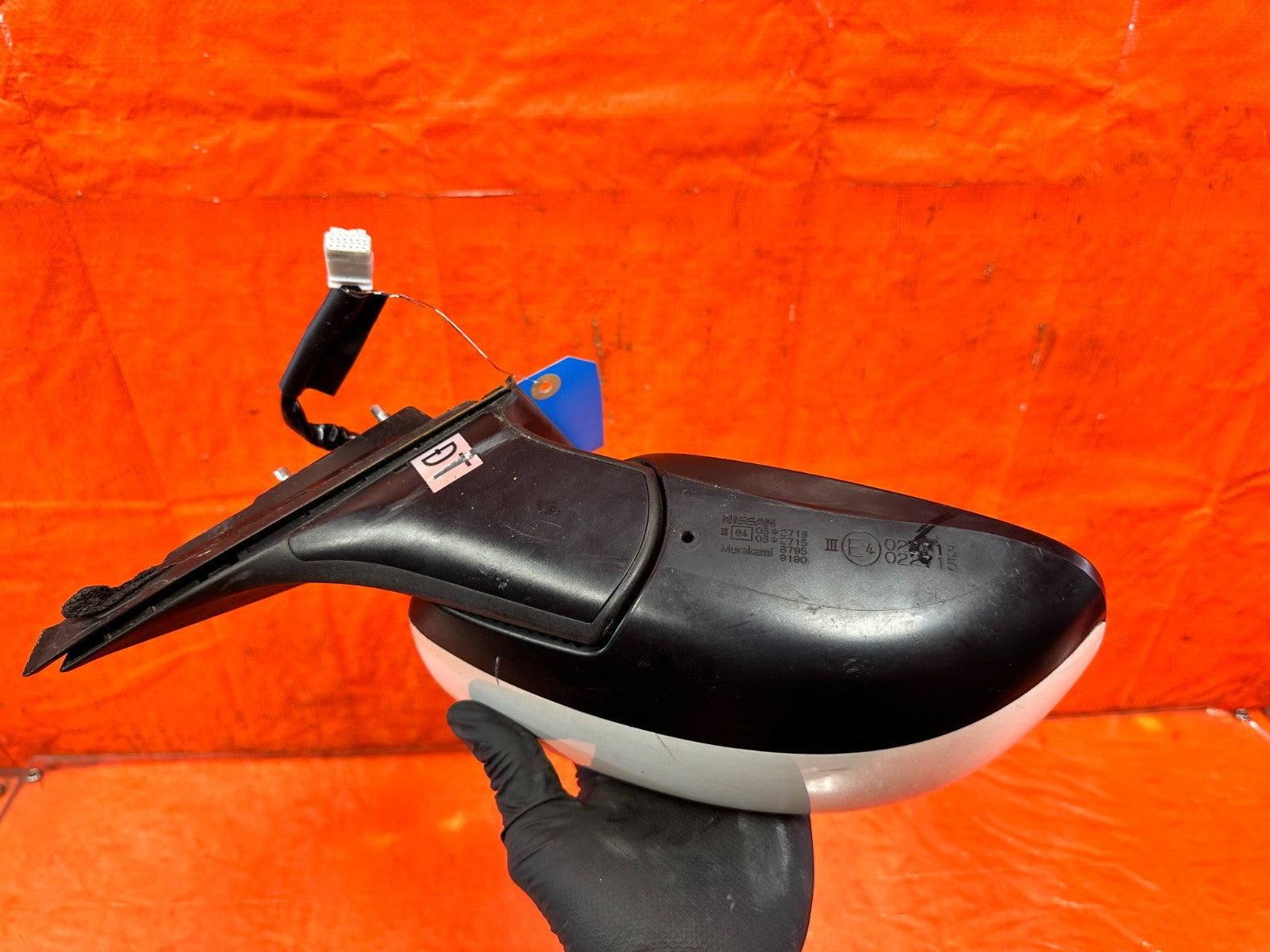 2009 2015 INFINITI Q60 G37 CONVERTIBLE RIGHT POWER MIRROR HEAT FOLD OEM 3297